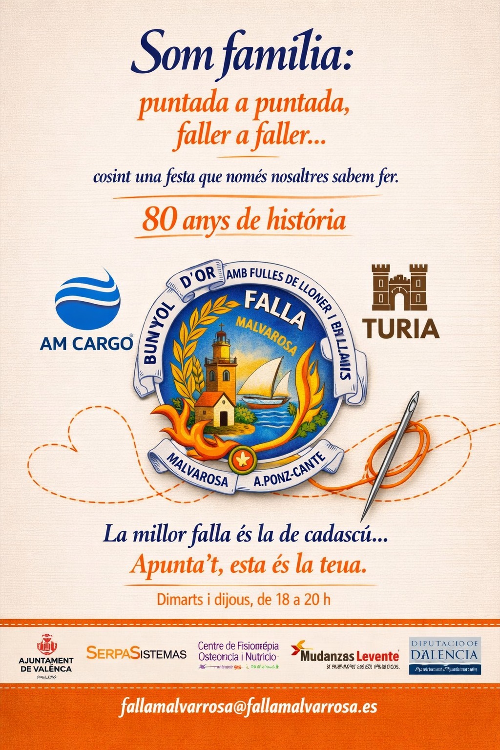Apúntate a nuestra falla