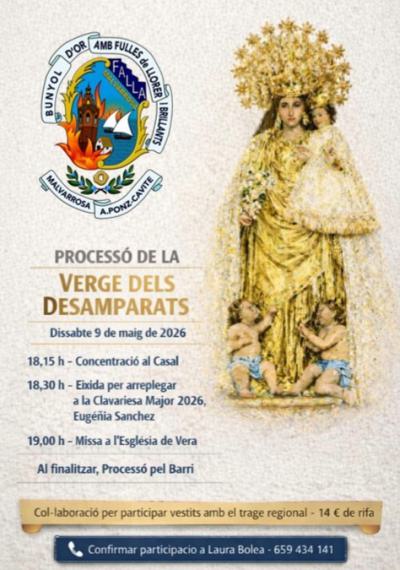 Procesión Virgen de los Desamparados